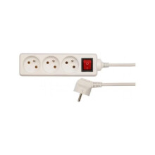 Prolunga elettrica - 72532 - 3 prese - 5,0 m - Con messa a terra e interruttore