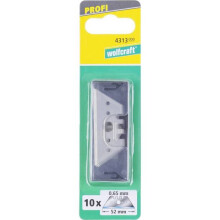 Wolfcraft 4313000 Lâminas trapezoidais Profi 0,65x52 mm 10 pc(s)
