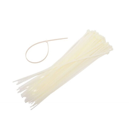 Klemring - circlip Awtools - AW14102 - WIT PLASTIC BAND 2,5 x 100/100 stuks.