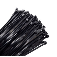 Klemring - circlip Awtools - AW14176 - ZWARTE PLASTIC BAND 7,6x450/100 stuks.