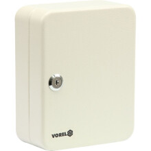 Caixa de chaves - VOREL - 250x180x80 mm - 48 ganchos - Metal - Fechamento seguro