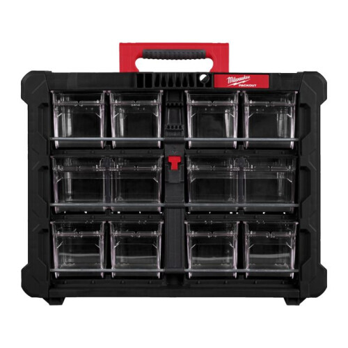 Milwaukee Organisator Tip Bin Packout 10 Behälter - MILWAUKEE - 4932498323 1
