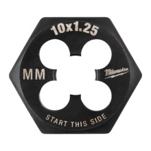 Filiere - Gewindeschneider - Gewindebohrer - 4932500621 - Sechskantfilter Milwaukee M10-1,25 mm