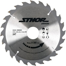 Lâmina de corte Sthor Lâmina de serra circular com pontas de carbure 160x30mm - 08820