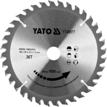 TCT-sahalevy puulle 160x36x20mm