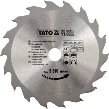 Lâmina de serra de carbure 160 x 20 mm, 18 dentes