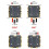 For Argus ECO F722 80A 8S 32bit ESC Stack, Suitable for Long Range Freestyle RC Quadcopters-ELEC 1