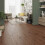 Rustic Brown Oak Flooring Engineered Real Wood Top Layer Bevelled Edges 1.35m² 1