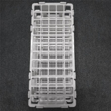 9 Pcs Plastic Test Tube Holders, 60 Holes, for 16 mm Test Tubes, White, Detachable Lab Test Tube Rack Holder (60 Holes)