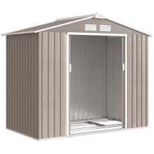 Abris de jardin - HELLOSHOP26 - 213x130x185 cm - Porte coulissante - Grande capacité - Ventilation optimisée
