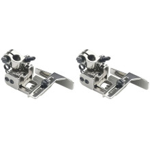 2X Avancerad 3-Nåls Symaskin för Täcksöm, Höger Kantguide, Pressarfot 5,6 mm