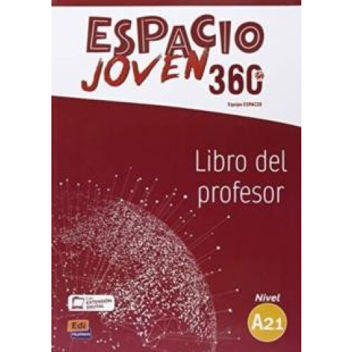 Espacio Joven 360 Level A2.1 Tutor book with book coded access to ELEt