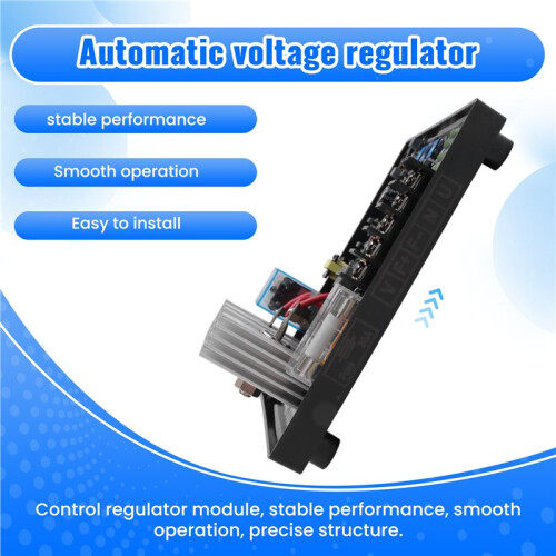 Universal POW50A AVR 30A Automatic Voltage Regulator for Brush and Brushless Generator Stabilizer Control Adjuster Module Parts 1