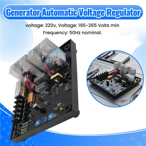 Universal POW50A AVR 30A Automatic Voltage Regulator for Brush and Brushless Generator Stabilizer Control Adjuster Module Parts 2
