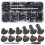 Chicago Screw Leather Rivets Assorted Screw Rivets M5 Chicago Binding Screws for Decorating PU  Belts(330PCS) B 2