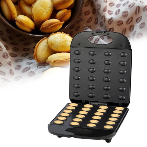 Walnut Cookie Maker 24 Holes Mold Maker Electric Walnut Cake Maker  Nut Waffle Bread Machine Breakfast Pan EU Plug 2