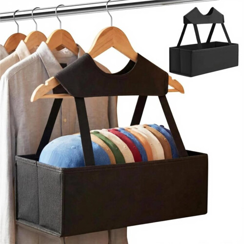 Hat Storage for Baseball Caps,Hat Storage Boxes for Hanging Hold 10 Caps,Hat Storage Organizer Box for Space Saving 1