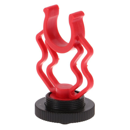 4pcs Universal Microphone Wavy Shock Mount Adapter Plastic Microphone Bracket Mount Replacement Shockmount Accessories 2
