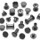 Chicago Screw Leather Rivets Assorted Screw Rivets M5 Chicago Binding Screws for Decorating PU  Belts(330PCS) B 6