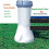 Swimming Pool Replacement Hose,Pool Filter Replacement Hose for Pools Diameter,Long Filter Pump Hose 3