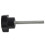 30 Pcs M6 x 50 mm Locking Star-Shaped Plastic  Male Thread Knob Grip 3
