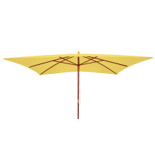 (giallo) Ombrellone giardino spiaggia N83 Florida 3x4m poliestere