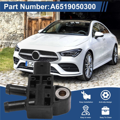 A6519050300 Car Differential Pressure Sensor for   A B C E-Class CLA CLS GLE 2016-2021 1