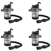 4X for Deutz Fuel Shut Off Solenoid 04103812 04103808 F3L F3M F4L F4M 1011 2011