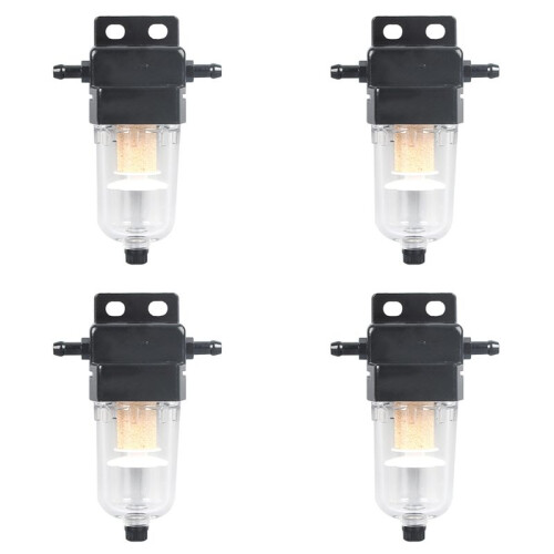 4Pc Fuel Filter / Water Separator Kit for Webasto/ Eberspacher Heaters Water Separator