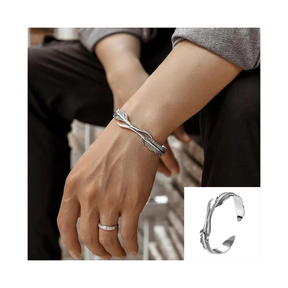 Photos - Bracelet  Retro Tibetan Six Character Mantra  Scripture Lotus Opening (AL4306)