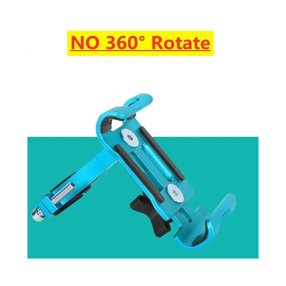 Photos - Holder / Car Charger  Metal Motorcycle Bike Phone Holder Aluminum Alloy Bracket(NO 360 Blue)