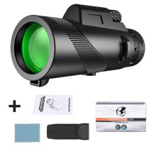 (G872C-Black suit2) 80x100 Single Tube Micro Night Vision High Resolution Monocular Telescope