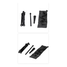 29.5In-45.3in Baseball Softball Batting Tee for Hitting Height Adjustable Practice Training Travel Tee Stand