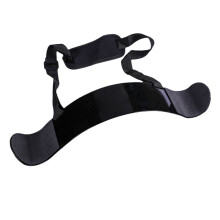 Bodybuilding Retainer Plate Biceps Training Board Forearm Weight Lifting Biceps Bending Lifting Board Black