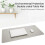 (Grey) Desk Protector Mat Mouse Pad Gaming Mousepad 5