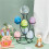 2X Crystal  Stand, Egg-Shaped Display Stand, Sphere Display Stand, Crystal  Sphere Planet 4