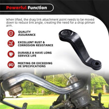 Drop Pitman Arm 6605 for TJ YJ 87-06 Cherokee XJ Comanche MJ 84-01
