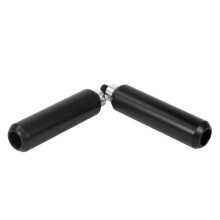 6 Inch Black Shock Sliders Rear Crash Bar Mount for Sportster Models 1200 883 04-23 Upper Shock Sliders Mounts