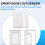 2.4GHz Wireless TTLOCK Door Sensor Door Contact Detection Windows Open Close Status Works with TTLOCK App  Locks 4