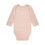 (0-3 Months, Light Pink) Casual Classics Baby Long-Sleeved Bodysuit 1