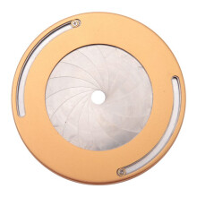Adjustable Round Drawing Ruler 10mm to 77mm Round Rotatable Compass Ruler Woodworking Tool for Measuring Gauging