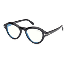 Tom Ford FT5962-B 001 Blue-Light Block Men New Eyeglasses