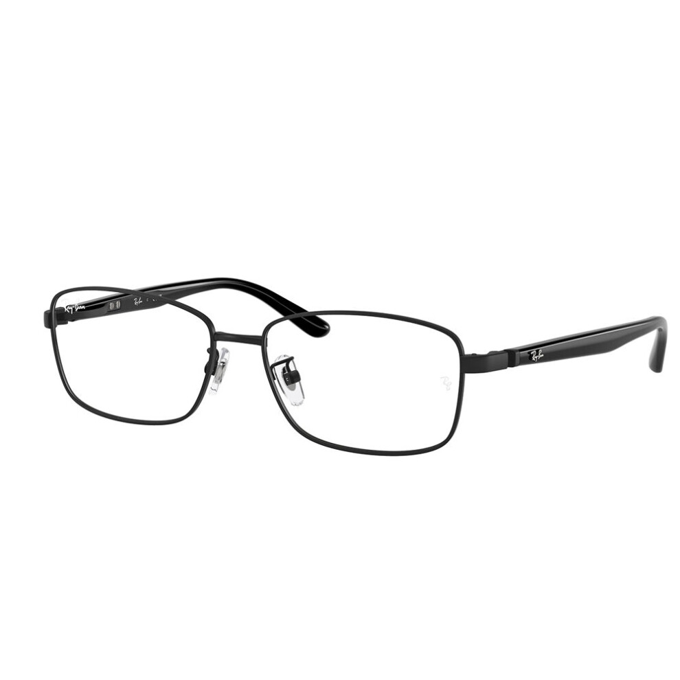 Ray - Ban Unisex Transparent Ray - Ban Rx6527d 2503 Optical Frames Metal Black Pillow Normal - Image 3