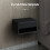 2 Pieces Bedside Table Wall Mounted Nightstand 1