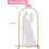 Wedding Arch Door Backdrop Stand Flower Display Frame Backdrop Metal Rack 4