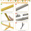 Wedding Arch Door Backdrop Stand Flower Display Frame Backdrop Metal Rack 5