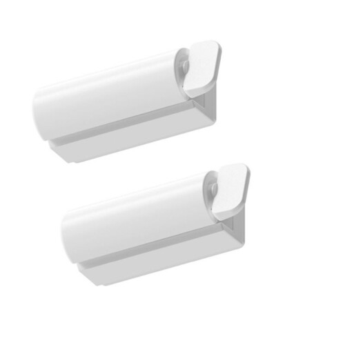 Tooth Brush Holder Bathroom Accessories Wall Toothpaste Squeezer Magnetic Lazy Squeeze Toothpaste Clip 2pcs