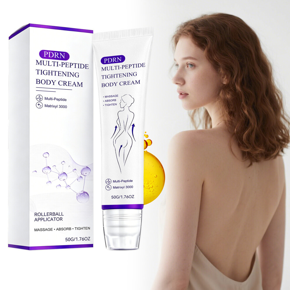 Leatpharkee Pdrn Multi-Peptide Tightening Body Roller Cream Skin Firming Anti-Wrinkle Cream For All Skin Types