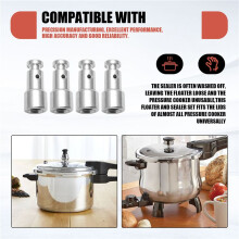20 Pack Pressure Cooker Steam Valve Universal Replacement Floater and Sealer for Pressure Cooker XL, YBD60-100, PPC780, PPC770 and PPC790