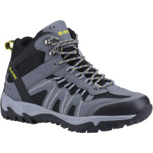 (7 UK, Graphite/Black/Citron) Hi-Tec Mens Jaguar Mid Cut Boots
